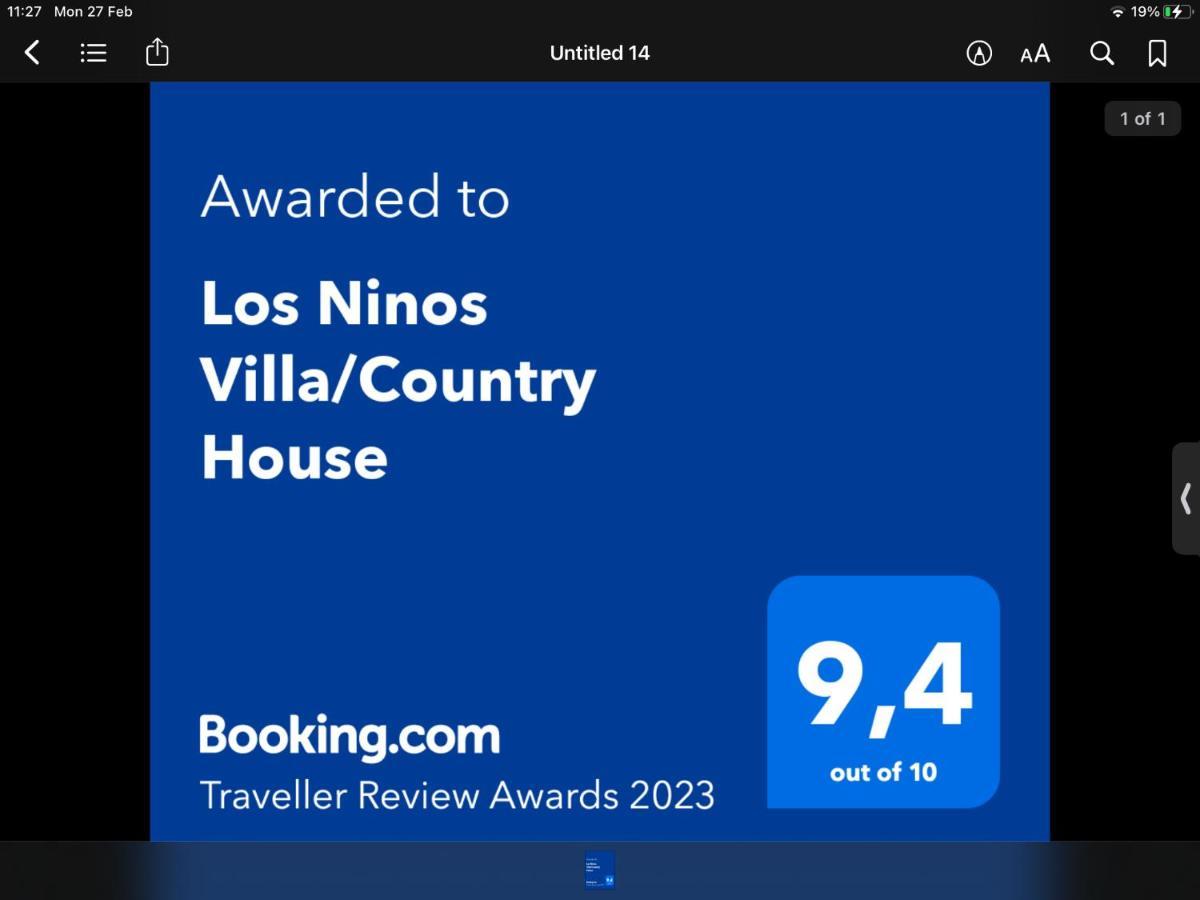 Los Ninos Villa/Country House Frigiliana Kültér fotó